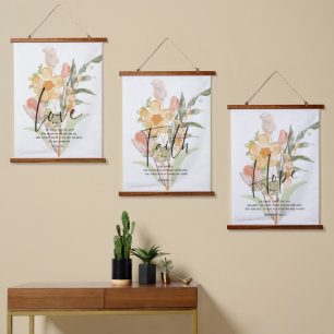 Love-Faith-Hope Hanging Tapestry