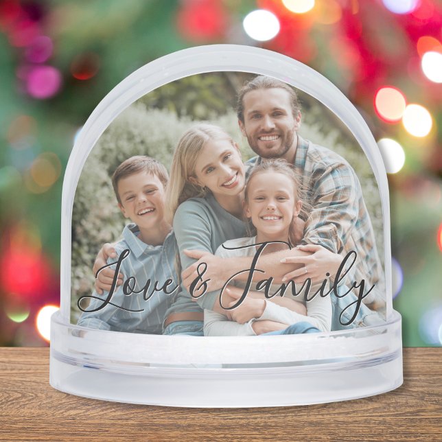 Love & Family Simple Modern Photo Template Custom (Créateur téléchargé)