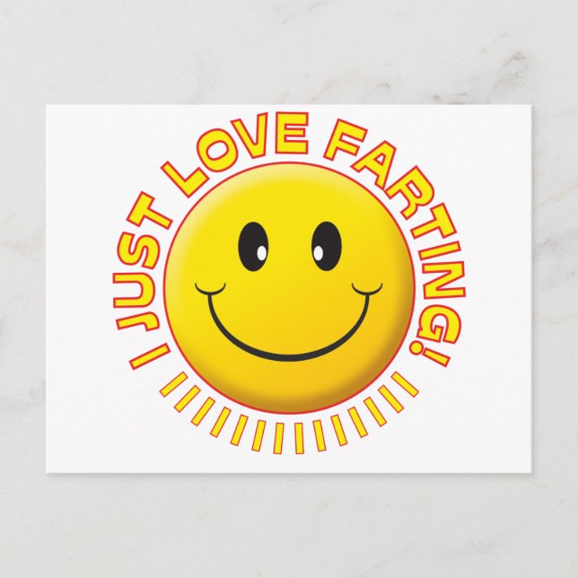 Love Farting Postcard (Front)