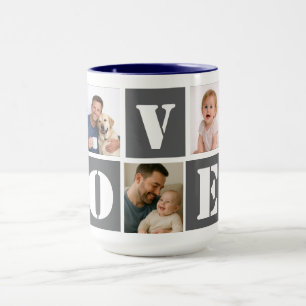 Love Father’s Day 5-Photo Collage   Personalized  Mug