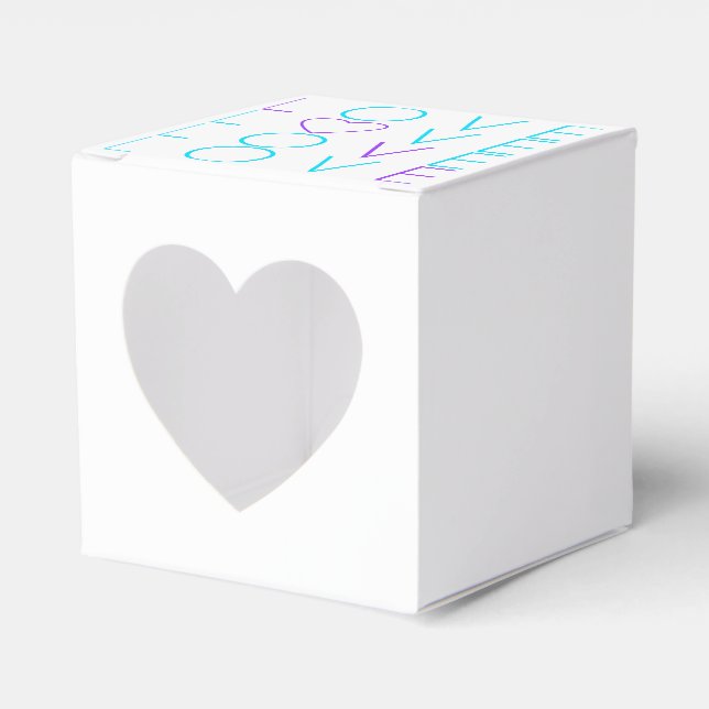 Love Favor Box (Front Side)