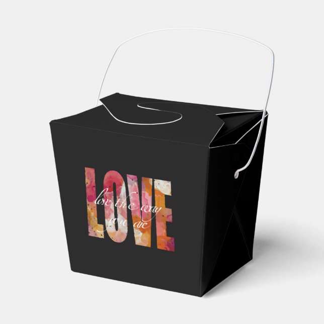 Love Favour Box (Front Side)