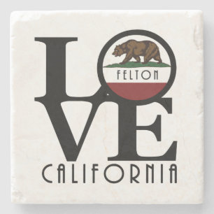 LOVE Felton Stone Coaster
