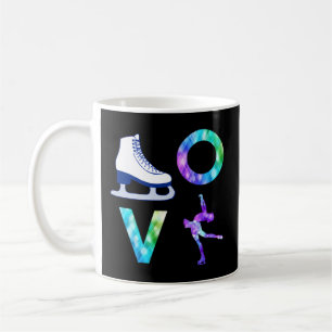 Love Figure Skating Ice Skater Coffee Mug