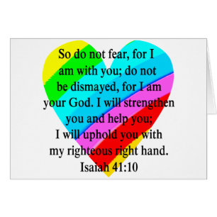 LOVE FILLED ISAIAH 41:10 DESIGN
