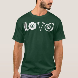 Love Firefighting Firefighter Fireman T-Shirt