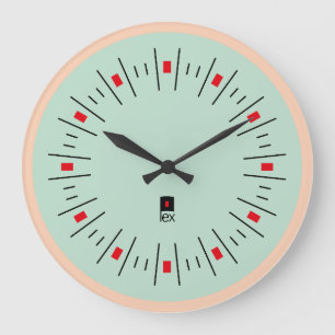 LOVE FIRST SERIES LEX COLORS by Masanser Large Clock