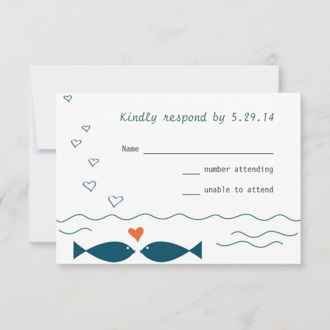 Love Fish Reply Card (Front)
