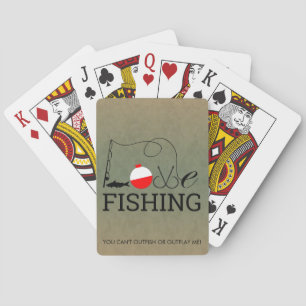 Love Fishing Playing Cards