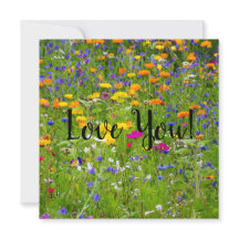 Love Flat Greeting Card