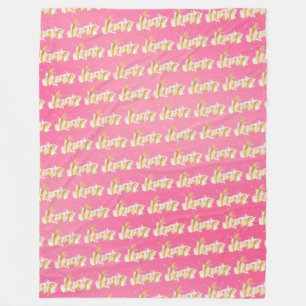 Love Fleece Blanket