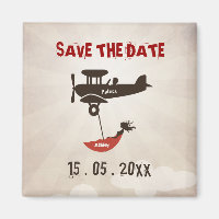 LOVE FLIGHT  Wedding Save the Date