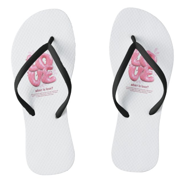 love flip flops (Footbed)