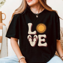 Love Flip Flops Beach Sun Summer Vacation 