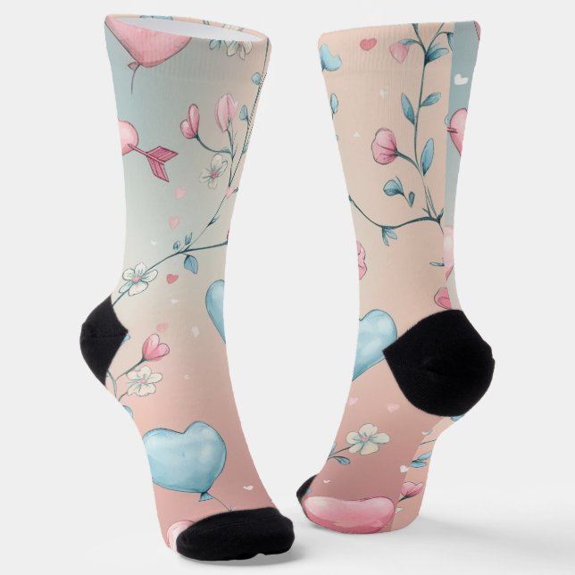 Love Floats Socks (Angled)