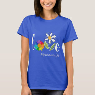 Love Floral Graphic T-Shirt – #grandmalife