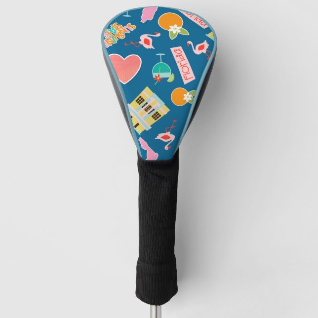 Love Florida Golf Head Cover (Front)