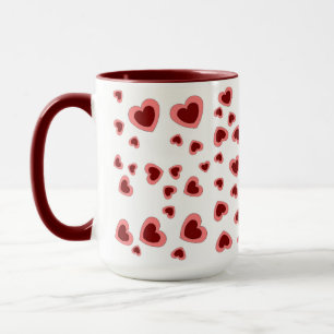 LOVE FLOWER HEART BIRTHDAY VALENTINE MUG