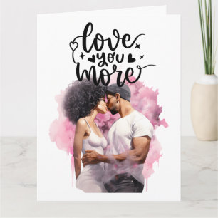 Love -Folded Greeting Card
