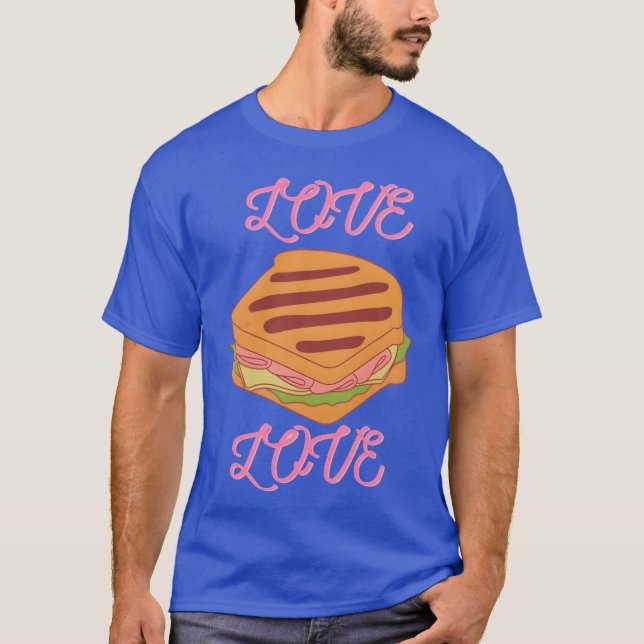 Love food retro T-Shirt (Front)