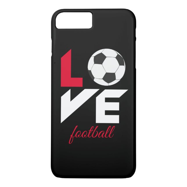 Love football Case-Mate iPhone case (Back)