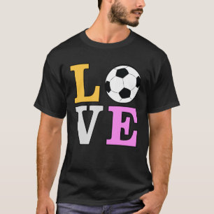 Love Football - Colourful version 2 T-Shirt