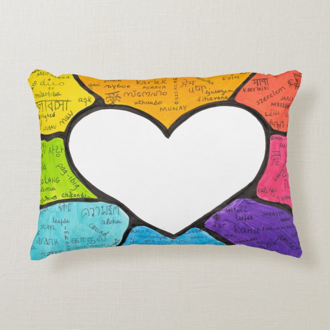 Love For All Accent Pillow (Front)