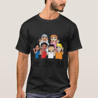 Love For All- Multicultural Race Unity Diversity T