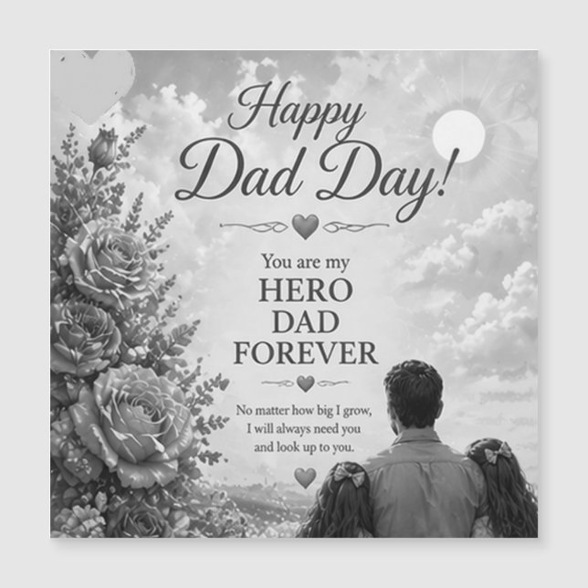 LOVE FOR DAD FROM DAUGHTERS (Front)