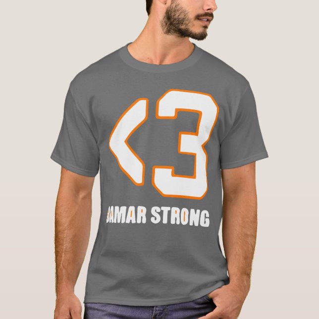 Love For Damar funny T-Shirt (Front)