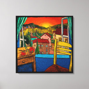 Love for Jerusalem by Jonathan Kis-Lev Canvas Print