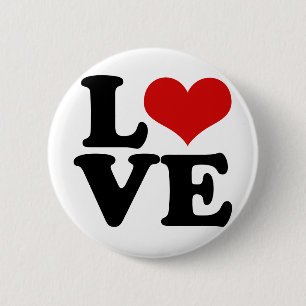 Love For Lovers and Valentines Day Design novelty 2 Inch Round Button