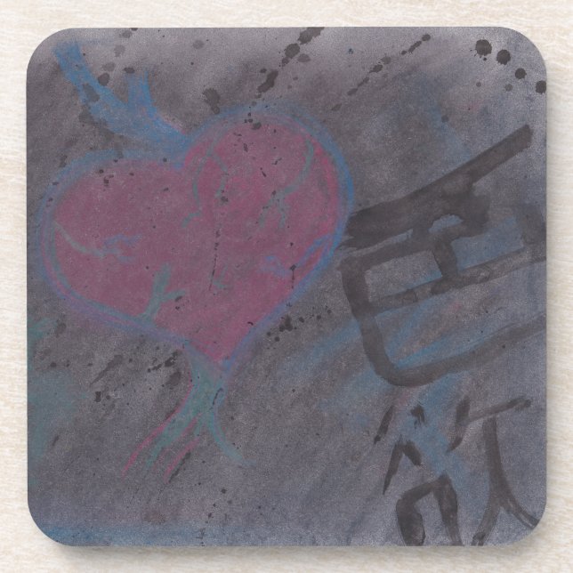 Love for lust coaster set (Front)