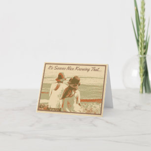 Love For My Girl (s) Custom Template Greeting Card