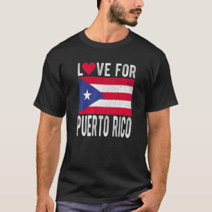 Love for Puerto Rico Premium T-Shirt