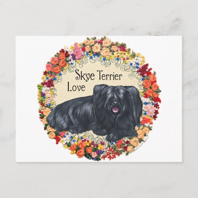 Love for Skye Terriers Postcard (Front)