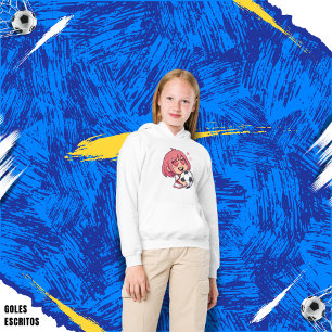 Love for soccer kawaii anime design