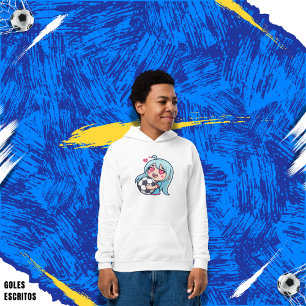 Love for soccer kawaii anime design