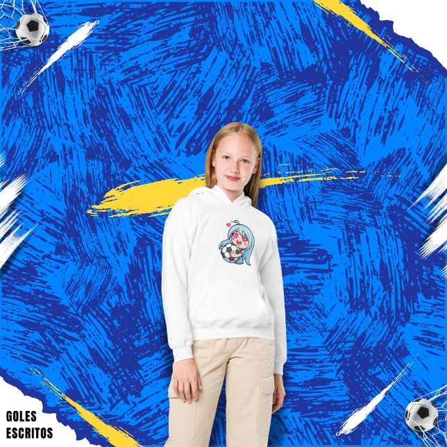 Love for soccer kawaii anime design (Creator Uploaded)