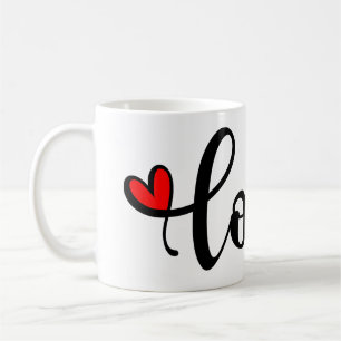 LOVE for Valentines Day Coffee Mug