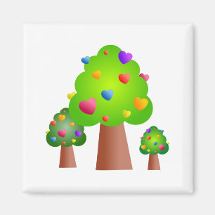 Love Forest Magnet