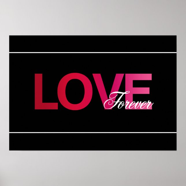 Love Forever Art Print (Front)