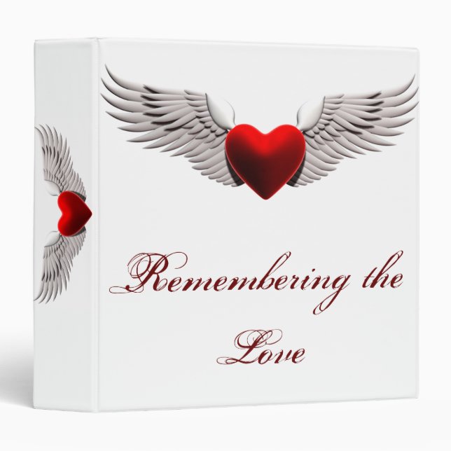 Love Forever_ Avery Classeur (Devant/Côté)