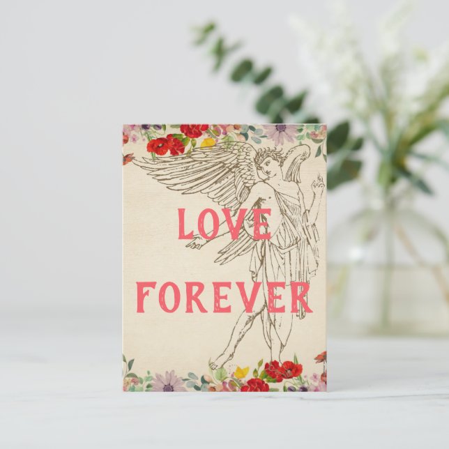 Love Forever Postcard (Standing Front)