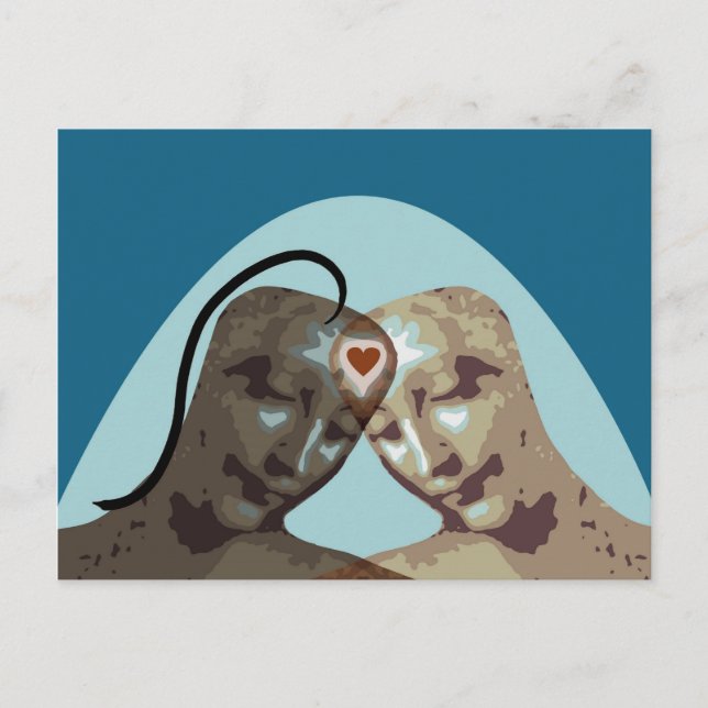 Love forever postcard (Front)