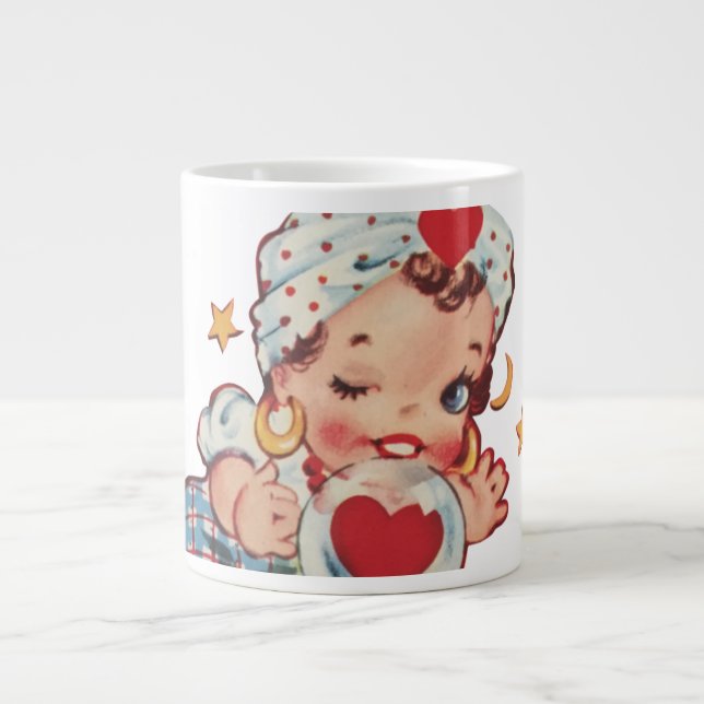 Love Fortune! Large Coffee Mug (Front)