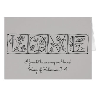 Love~Found celui mon âme Loves~Scripture~Wedding