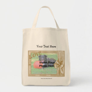 Love Frame Add Your Photo Template Tote Bag