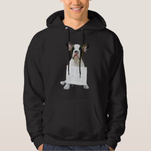 Love French Bulldog  Frenchie Mom Dad Dog Puppy Pe Hoodie