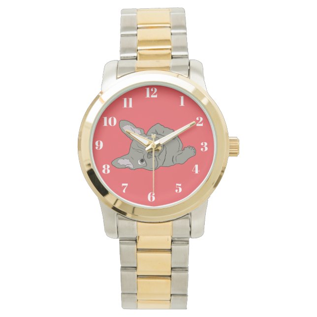 Love French Bulldog Watch (Front)